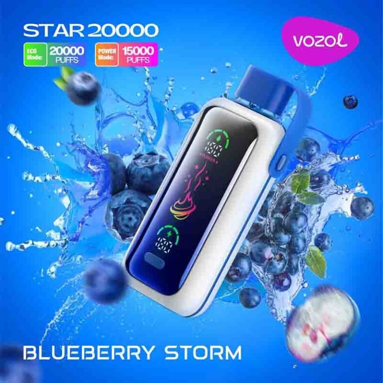 Vozol Star Blueberry Storm 20000 Puffs Disposable Vape Uae