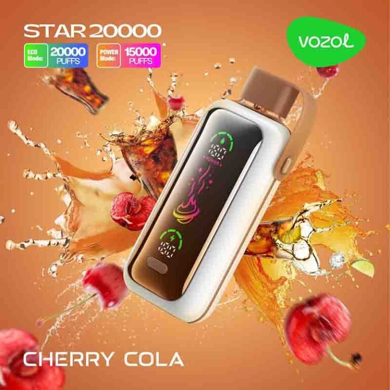 Vozol Star Cherry Cola 20000 Puffs Disposable Vape Uae