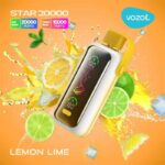 Vozol Star Lemon Lime 20000 Puffs Disposable Vape Uae