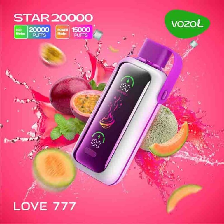 Vozol Star Love 777 20000 Puffs Disposable Vape Uae