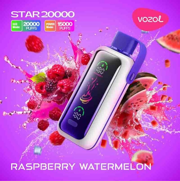 Vozol Star Raspberry Watermelon 20000 Puffs Disposable Vape Uae