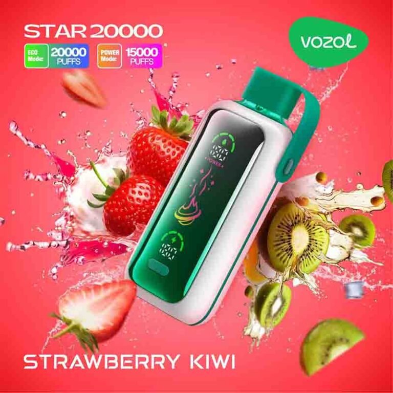 Vozol Star Strawberry Kiwi 20000 Puffs Disposable Vape Uae