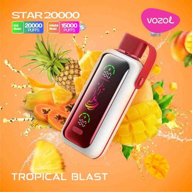 Vozol Star Tropical Blast 20000 Puffs Disposable Vape Uae