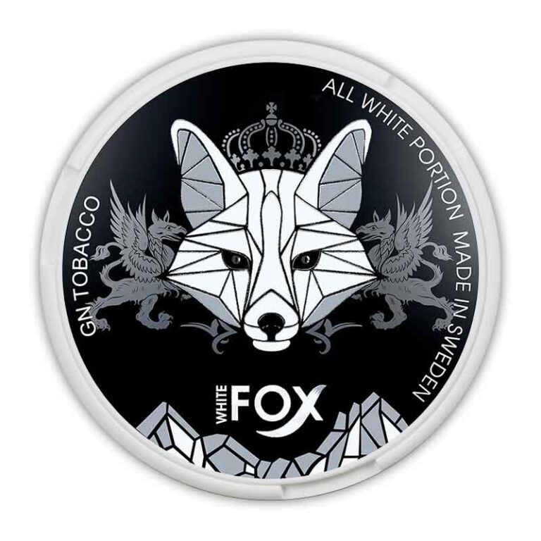 White Fox Black Edition Nicotine Pouches Uae