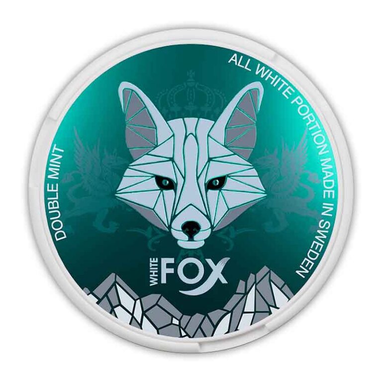 White Fox Double Mint Nicotine Pouches Uae