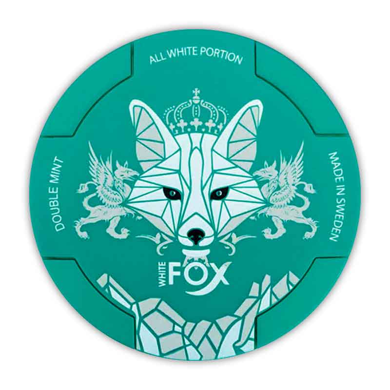 White-Fox-Double-Mint-Nicotine-Pouches-Design-B White Fox Double Mint Snus Uae
