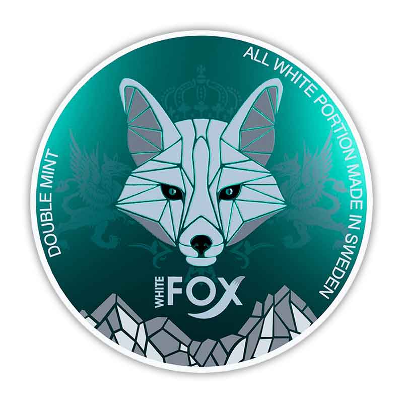 White-Fox-Double-Mint-Nicotine-Pouches-Design-C Fox Double Mint Nicotine Pouches Uae