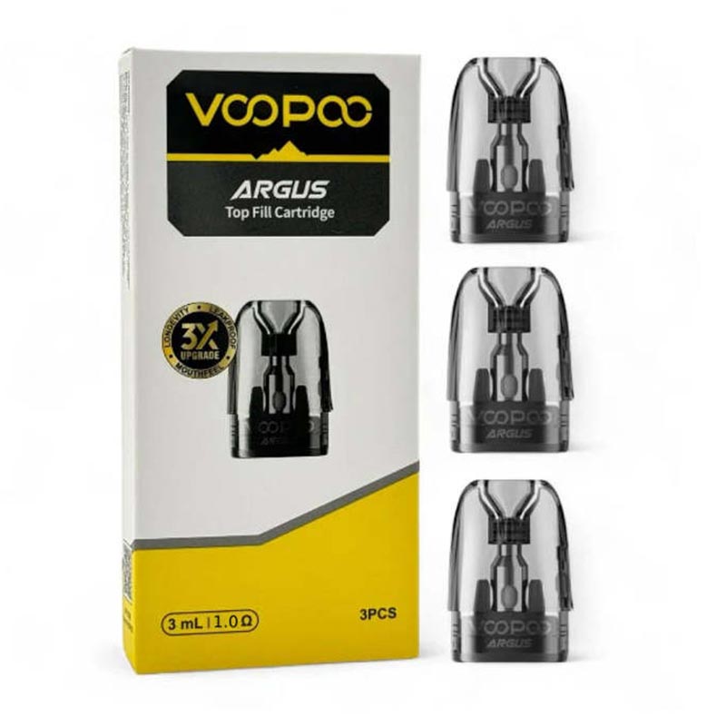 ARGUS-Top-Fill-Cartridge-V2-1.0-ohm-10-14W Argus Top Fill Cartridgge 1.0 ohm 10-14W ,Voopoo Argus Series Cartridge