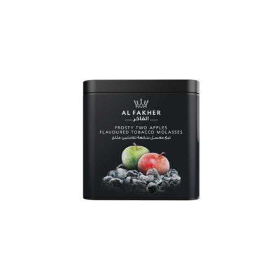 Al fakher Shisha Flavor Frosty Two Apples 250G Original Al fakher Uae