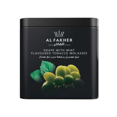 Al fakher Shisha Flavor Grape With Mint 1KG Original Al fakher Uae