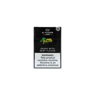 Al fakher Shisha Flavor Grape With Mint 50G Original Al fakher Uae