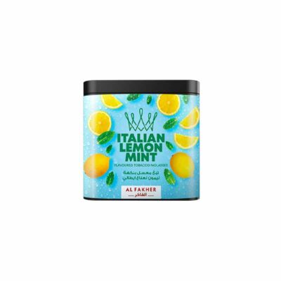 Al fakher Shisha Flavor Italian Lemon Mint 250G Original Al fakher Uae