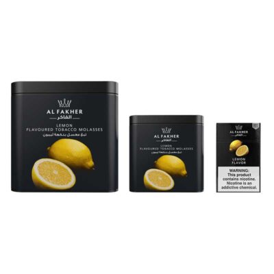 Al fakher Shisha Flavor Lemon Original Al fakher Uae