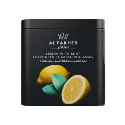 Al fakher Shisha Flavor Lemon With Mint 1KG Original Al fakher Uae