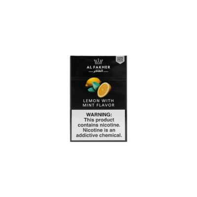 Al fakher Shisha Flavor Lemon With mint 50G Original Al fakher Uae