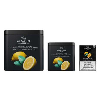 Al fakher Shisha Flavor Lemon With Mint Original Al fakher Uae