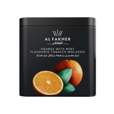 Al fakher Shisha Flavor Orange With Mint 1KG Original Al fakher Uae