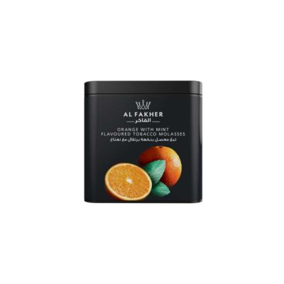Al fakher Shisha Flavor Orange With Mint 250G Original Al fakher Uae