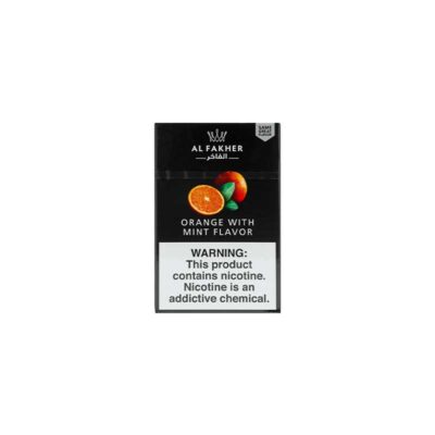 Al fakher Shisha Flavor Orange With Mint 50G Original Al fakher Uae
