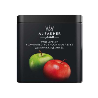 Al fakher Shisha Flavor Two Apples 1KG Original Al fakher Uae