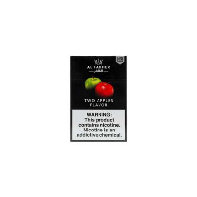 Al fakher Shisha Flavor Two Apples 50G Original Al fakher Uae