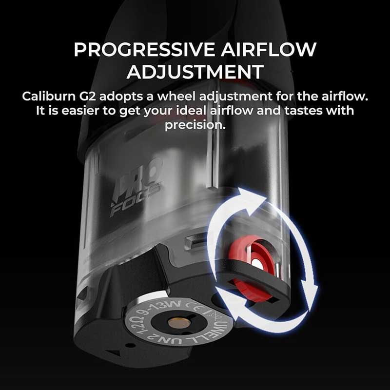 Caliburn-G2-empty-Cartridge-Adjustable-Airflow Caliburn G2 Empty Cartridge 2Ml Adjustable Air Flow , Buy Caliburn G2 Empty Cartridge From WorldVapeUae Online Vape Shop Emirate
