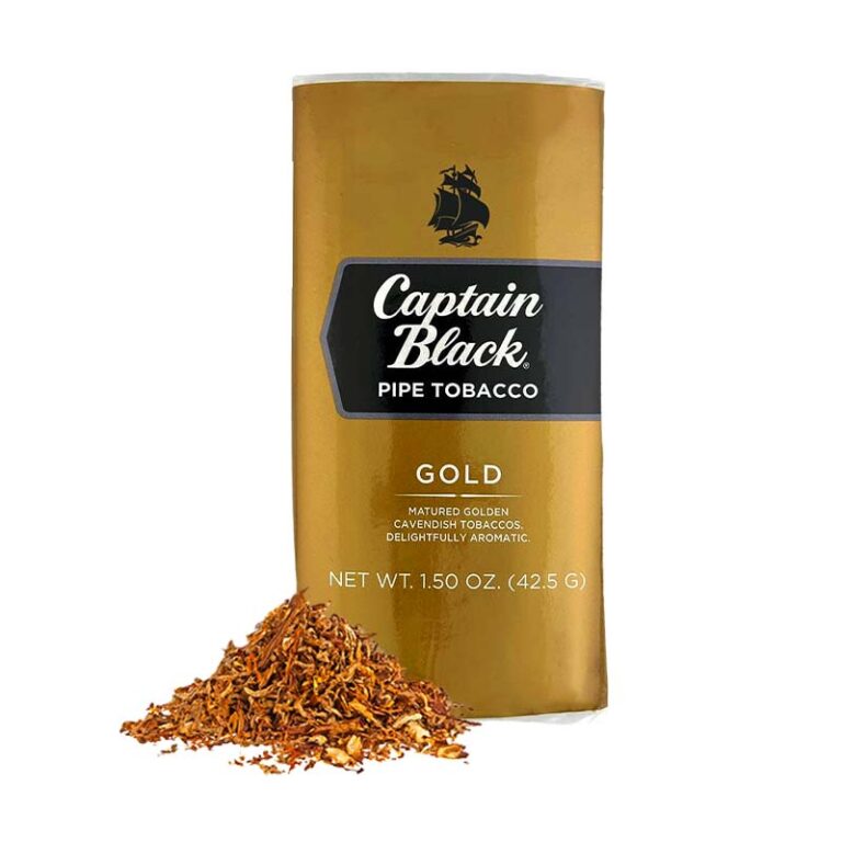 Captain Black Gold Pipe Tobacco | WorldVape Uae Online Smoking Shop