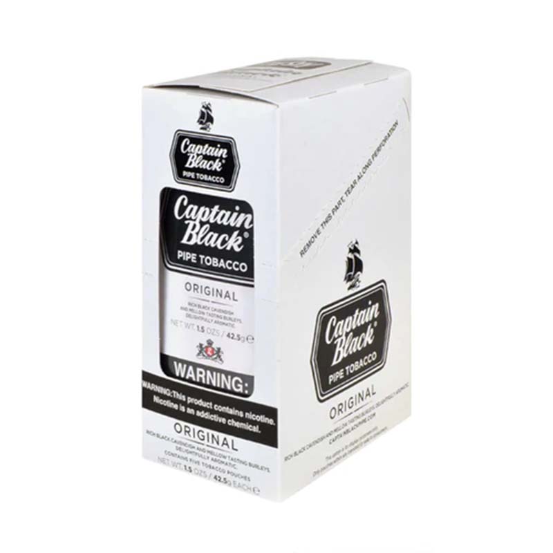 Captain-Black-Original-Pipe-Tobacco-Box Captain Black Box Original Pipe Tobacco | WorldVape Uae Online Smoking Shop