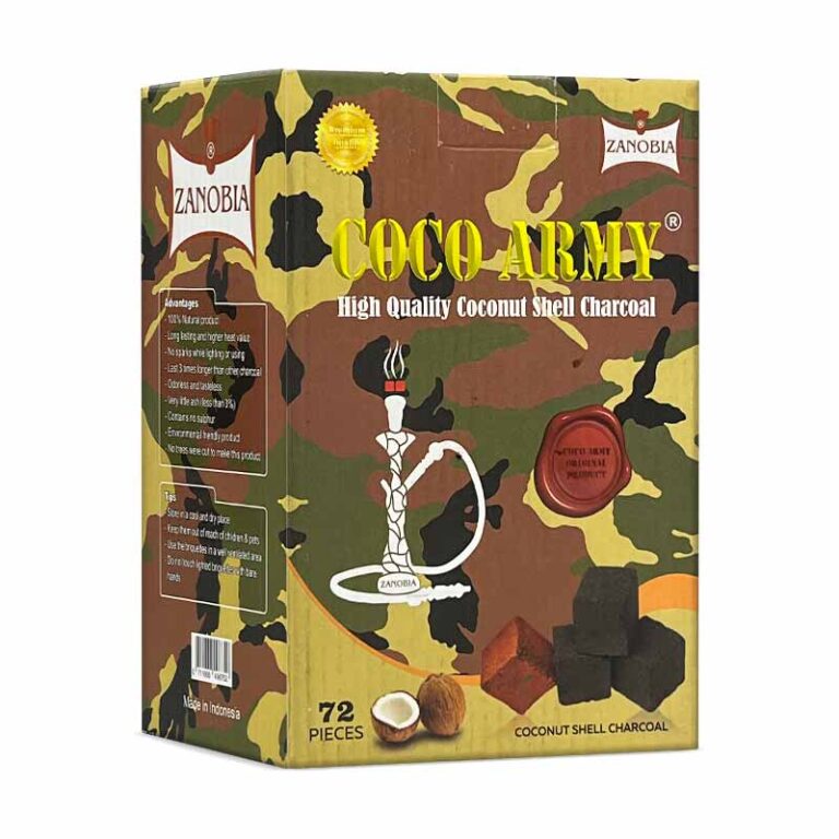 Coco Army Coconut Charcoal 1kg 72pcs Pack