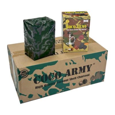 Coco Army Coconut Charcoal 72pcs Wholesale Full Size
