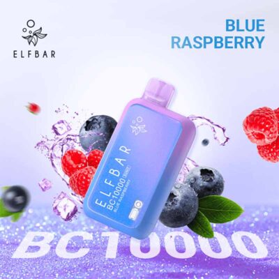Elfbar BC10000 Puffs Blue Raspberry Disposable Vape Uae | Worldvape Uae