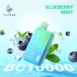 Elfbar BC10000 Puffs Blueberry Mint Disposable Vape Uae | Worldvape Uae
