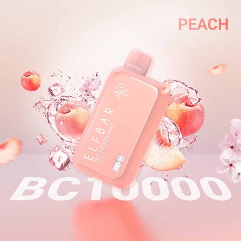 Elfbar BC10000 Puffs Peach Disposable Vape Uae | Worldvape Uae