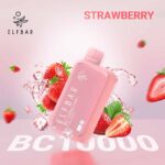 Elfbar BC10000 Puffs Strawberry Disposable Vape Uae | Worldvape Uae