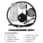 Finix Portable Car Hookah Glass Accessories Details | WorldVape Uae Online Shisha Shop