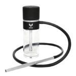 Finix Portable Car Hookah Glass Silver Color | WorldVape Uae Online Shisha Shop