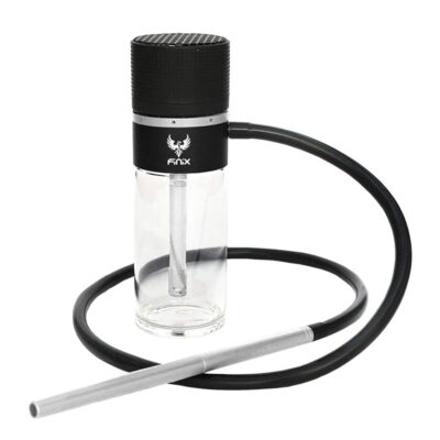 Finix Portable Car Hookah Glass Silver Color | WorldVape Uae Online Shisha Shop