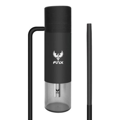 Finix Portable Car Hookah Plastic Black Color | Buy Travel Hookah Online