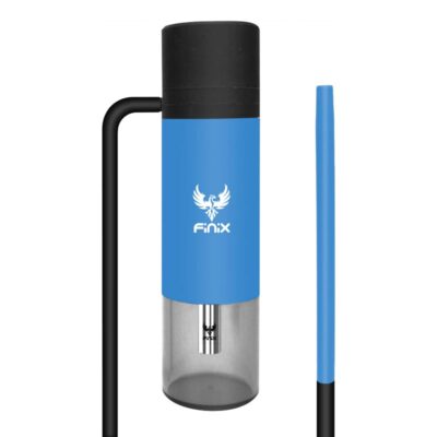 Finix Portable Car Hookah Plastic Blue Color | Buy Travel Hookah Online