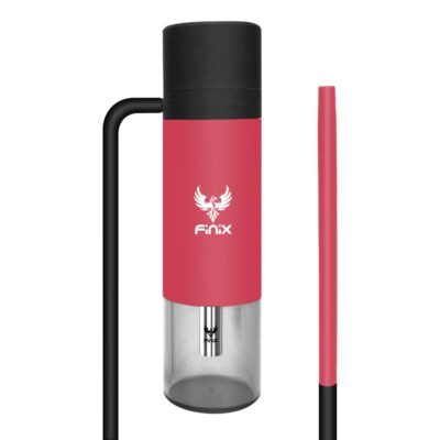 Finix Portable Car Hookah Plastic Red Color | Buy Travel Hookah Online