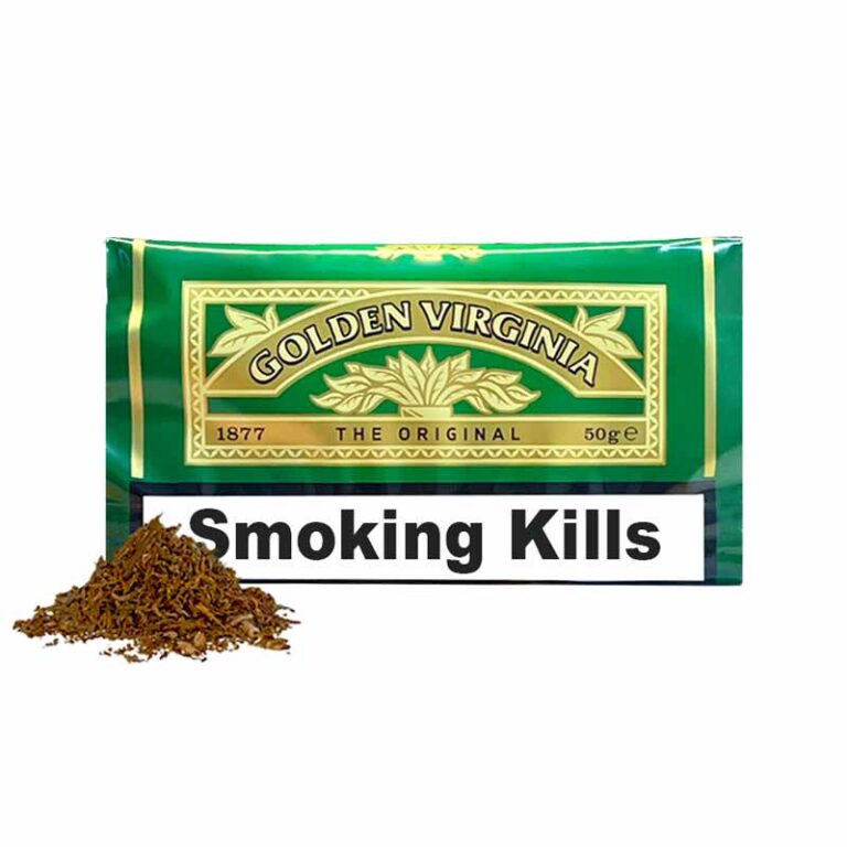 Golden Virginia Tobacco The Original 50G Pack - Worldvape Uae Online Smoking Shop in Uae