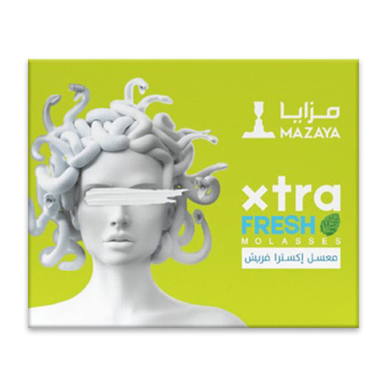 Maza Xtra Fresh Gum Mint Tobacco Molasses 1kg Available at Best Online Shisha and Vape Shop WorldVapeUae
