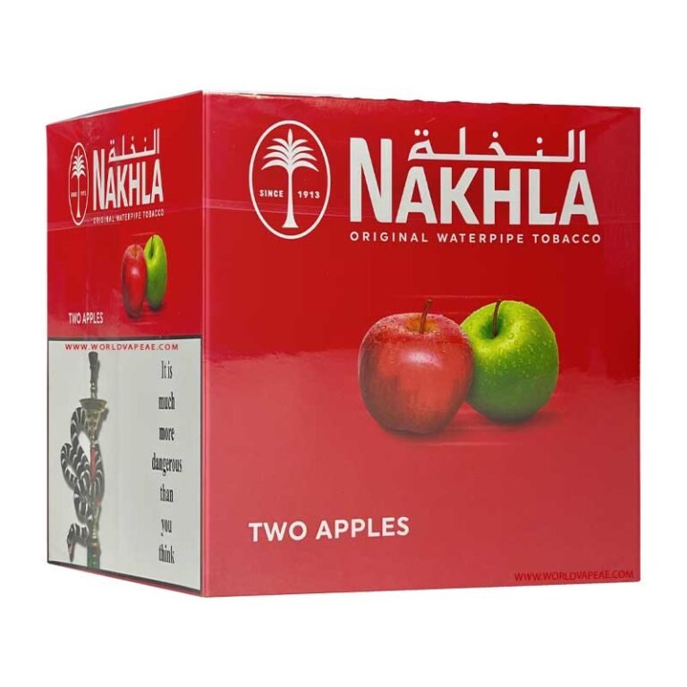 Nakhla Two Apples 1kg Shisha Flavour | WorldVape Uae Original Nakhla Tobacco