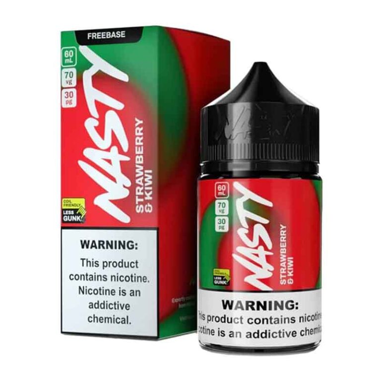 Nasty Strawberry Kiwi Freebase E-Liquid 60ML | World Vape Uae Best Online Vpae shop Uae