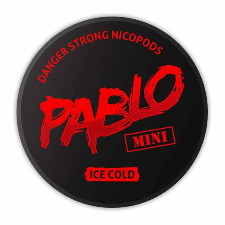 Pablo Exclusive Mini Ice Cold 50mg Nicotine Pouches