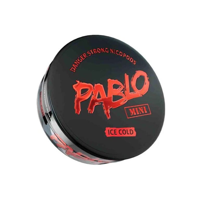 Pablo Exclusive Mini Ice Cold 50mg Nicotine Pouches , Buy Pablo Nicotine Pouches Dubai At World Vape Uae