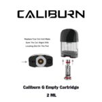 Caliburn G Empty Cartridge 2Ml How To Use , Buy Cartridge From WorldVapeUae Best Online Vape Shop Emirate