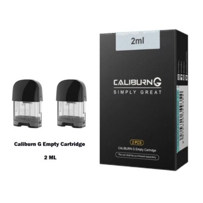 Caliburn G Empty Cartridge 2Ml Pack, Buy Caliburn G Empty Cartridge From WorldVapeUae Online Vape Shop Emirate
