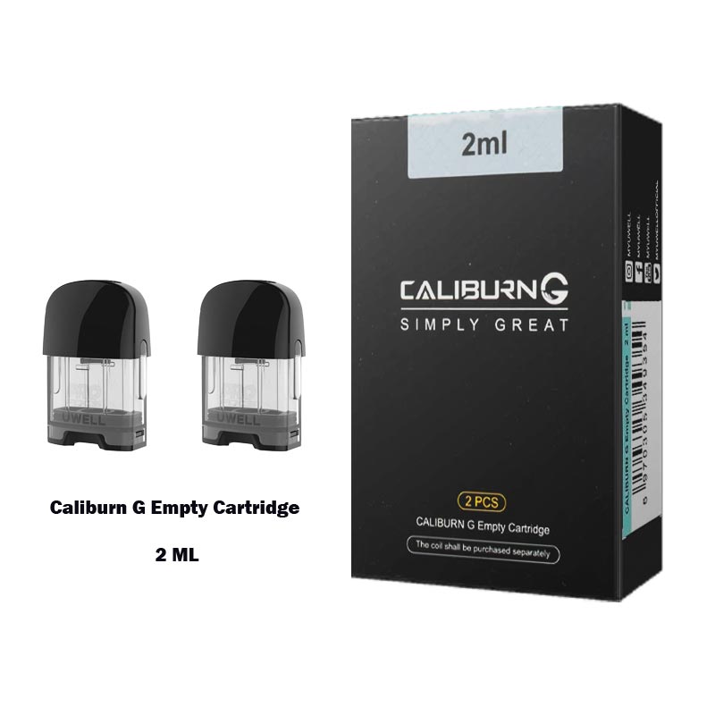 Uwell-Caliburn-G-Empty-Cartridge-Pack Caliburn G Empty Cartridge 2Ml Pack, Buy Caliburn G Empty Cartridge From WorldVapeUae Online Vape Shop Emirate