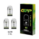 Uwell Caliburn Gpp Integrated Coil Cartridge 1.2 ohm 3ml Pack, WorldVapeUae Best Online Vape Shop Dubai Ajman Sharjah
